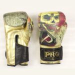 PRO Professional Skull Print Boxing Gloves