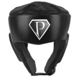 Professional Leather Full Face Boxing Protective Headgear Guard