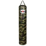 PRO USA Camouflage Punching Heavy Bag 150 LB Muay Thai Banana Bag 6 Foot
